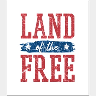 Land of the Free - © Graphic Love Shop Posters and Art